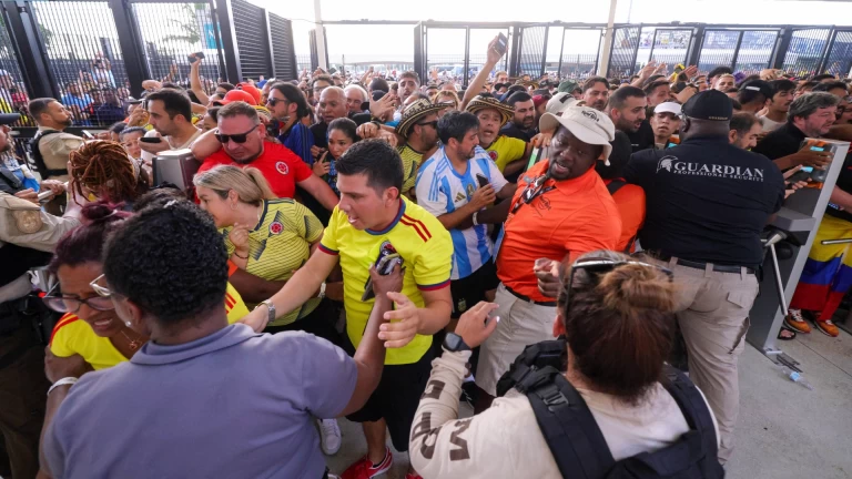Chaos at Copa America Final: Ticketless Fans Storm Venue