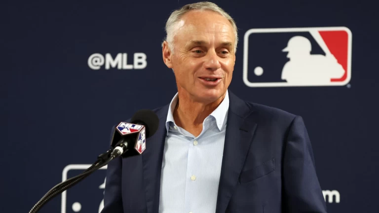 Rob Manfred Discusses Robot Umps in Major League Baseball