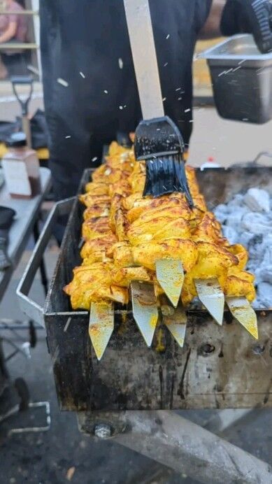 We'll be lighting up the grills and getting that kabob prepared for you tonight at another amazing farmers market! What's better than fresh koobideh or butter and lime basted saffron chicken hot off the grill?! I can almost taste it 🤤

#deliciousfood #persianfood #persiankabob #centralcoastkabob #centralcoastcatering #farmersmarket #eatlocal #supportlocal #enjoyslo #slocal #visitslo #sloranchfarms