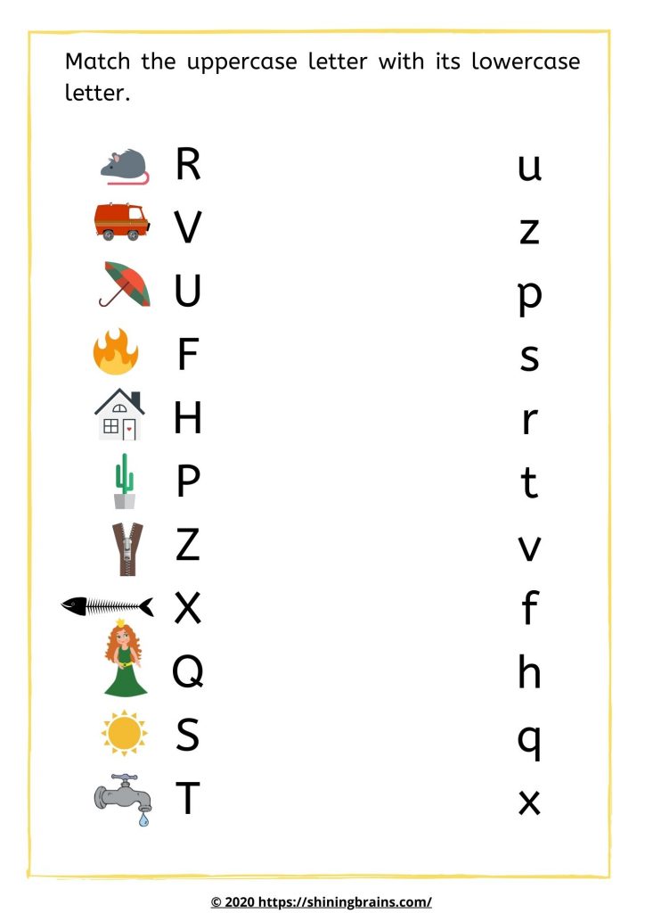 Alphabet Worksheets