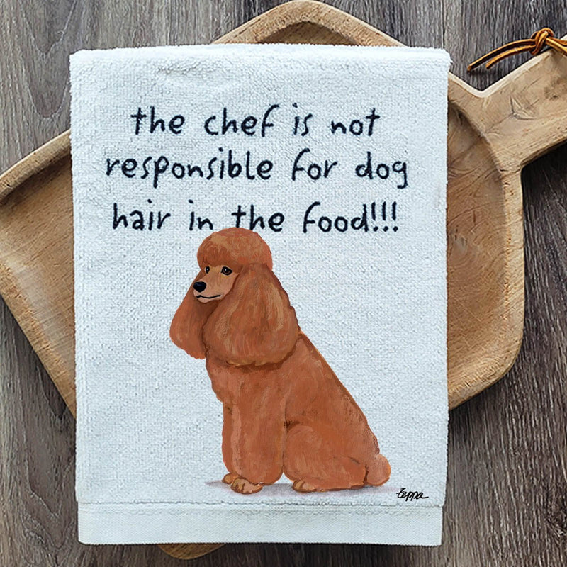 Poodle Dish Towel