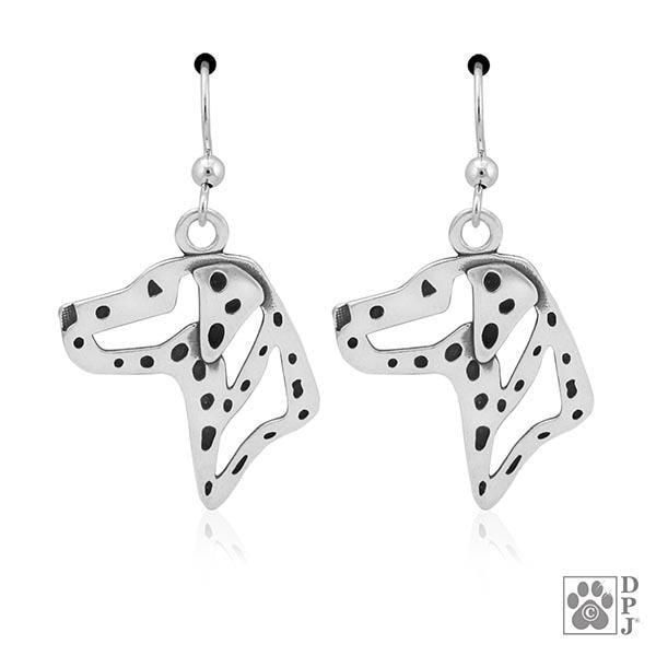 Dalmatian, Head, Earring