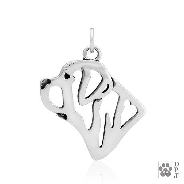 Mastiff, Head, Pendant