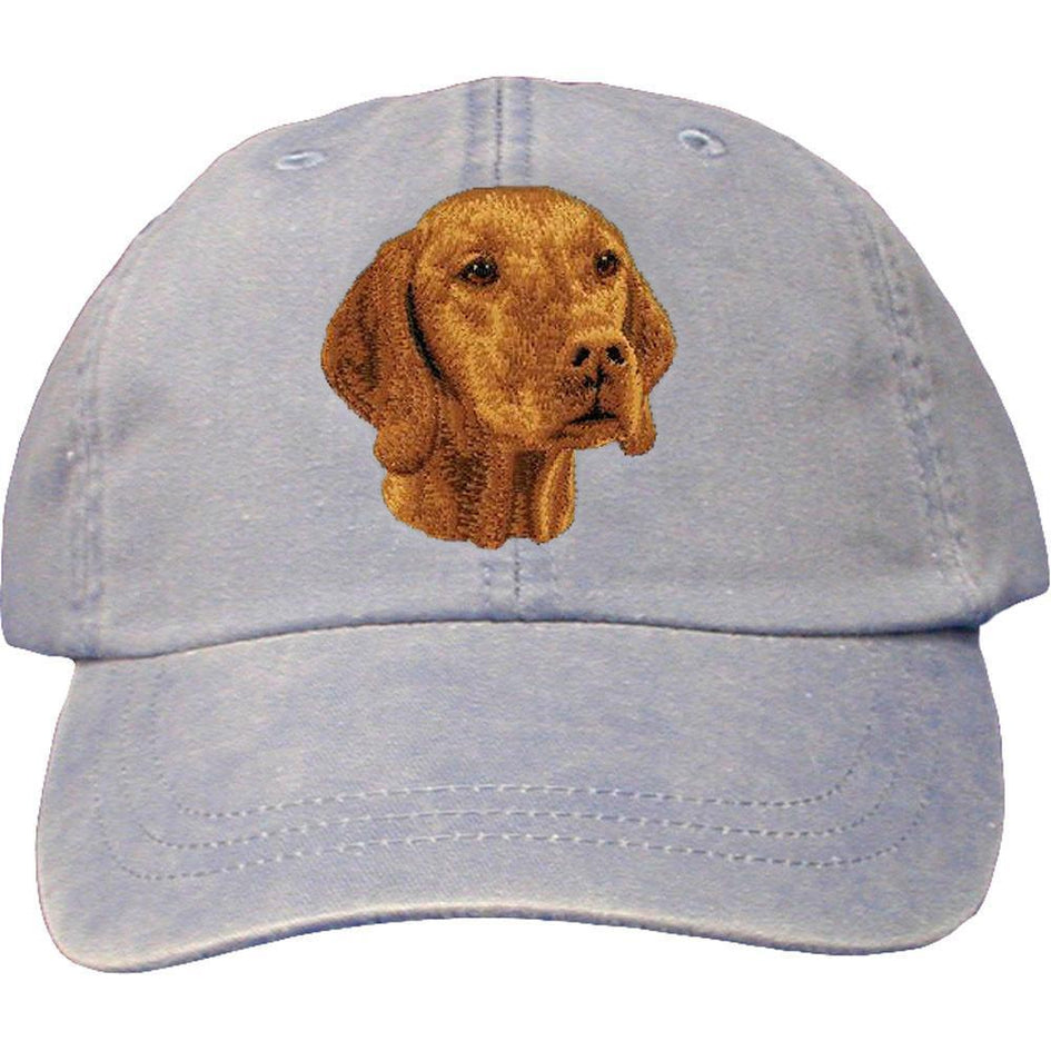 Embroidered Baseball Caps Light Blue  Vizsla D93