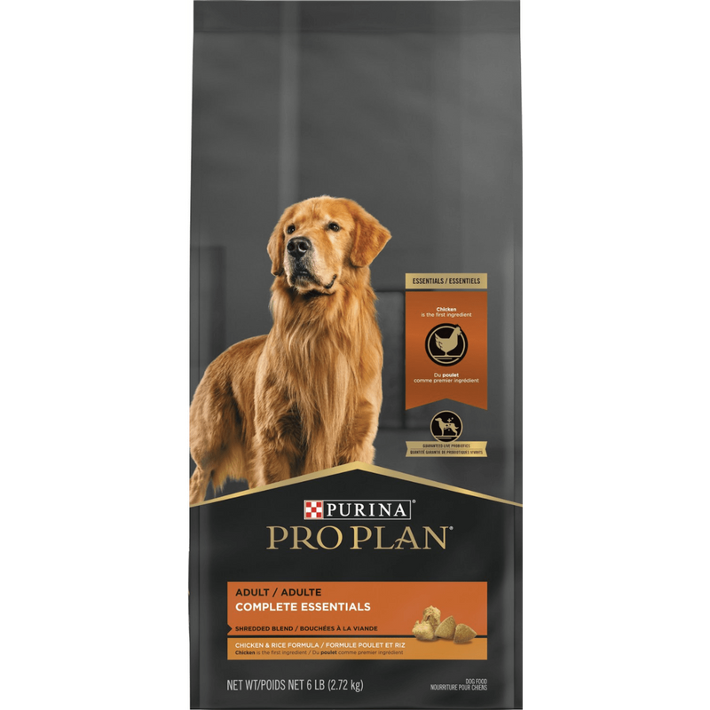 Purina Pro Plan Adult Shredded Blend Chicken & Rice Formula Dry Dog Food