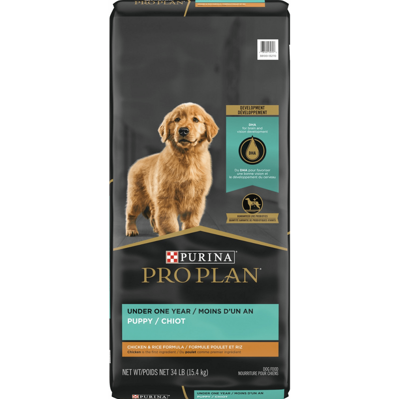 Purina Pro Plan Puppy Chicken & Rice Formula Dry Dog Food