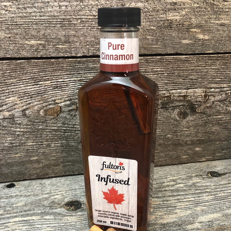 Cinnamon Infused Maple Syrup