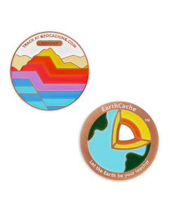 Official EarthCache™ Geocoin- Rock Strata