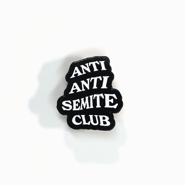 Anti Anti Enamel Pin