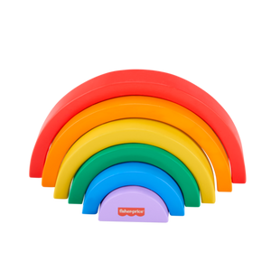 Fisher-Price Wooden Stacking Rainbow