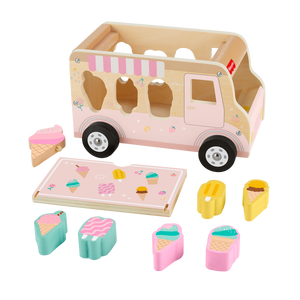 Fisher-Price Wooden Ice Cream Shape Sorter Set