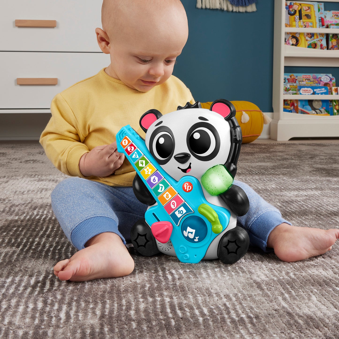 Fisher-Price Link Squad Jam & Count Panda