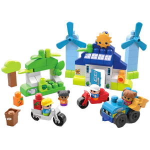 Mega Bloks Green Town Build & Learn Eco House