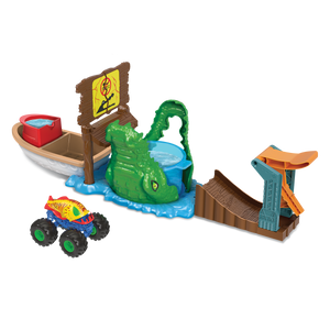 HOT WHEELS Monster Trucks Swamp Chomp Playset