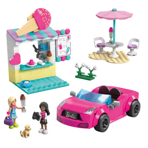 MEGA Barbie Convertible & Ice Cream Stand