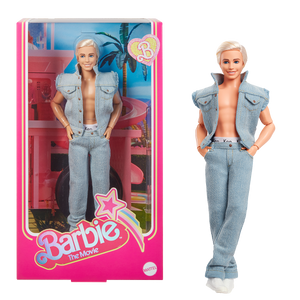 Barbie Movie Ken Doll Wearing Denim Matching Set