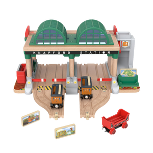 Fisher-Price Thomas & Friends Wooden Railway Knapford Station Passenger Pickup Playset