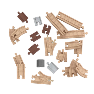 Fisher-Price Thomas & Friends Wooden Railway Expansion Clackety Track Pack