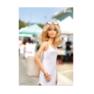 Barbie Doll Summer Tote A3 Wall Art