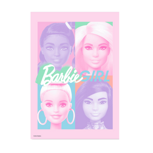 Barbie Girl Sweet Vibes A3 Wall Art