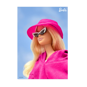 Barbie Pink Bucket Hat A3 Photography Wall Art