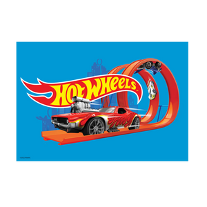 Hot Wheels Rodger Dodger Blue A3 Wall Art