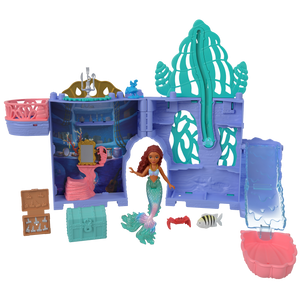 Disney The Little Mermaid Mermaid STORYTIME STACKERS Ariel's Grotto Playset