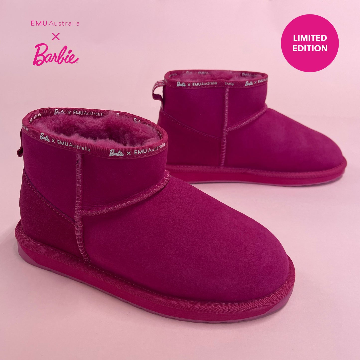 Barbie x EMU Women's Sheepskin Boot