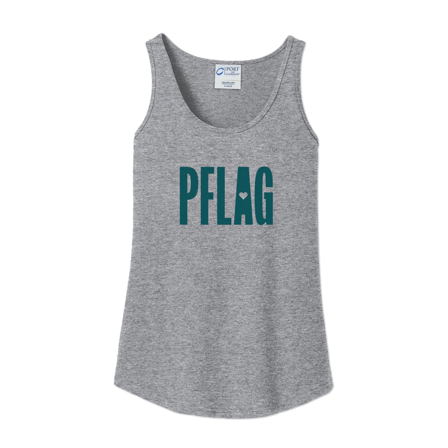 PFLAG Logo - Fitted-Cut Tank Top