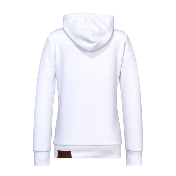 Mädels Hoodie IV "Hafenstraße" white