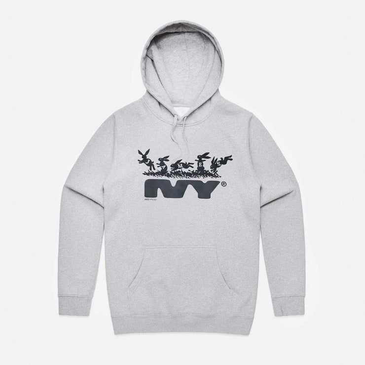 James Ivy Heather Gray Hoodie