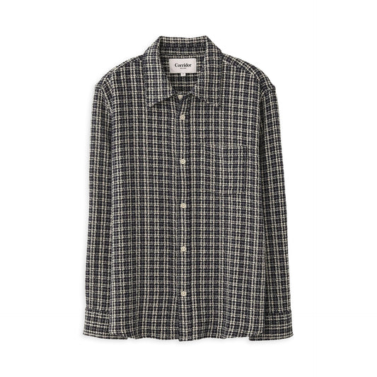 Corridor Reverse Tweed Snow Check Shirt