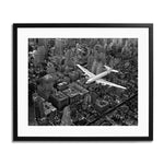 Manhattan Framed Print - Black Frame