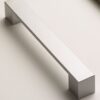 Flat Bar handle, 193mm, Satin Chrome, AHFBAR- Kitchen Handles by BA Components, available from shopkitchensonline.co.uk