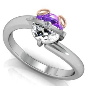 Master Ball Engagement Ring