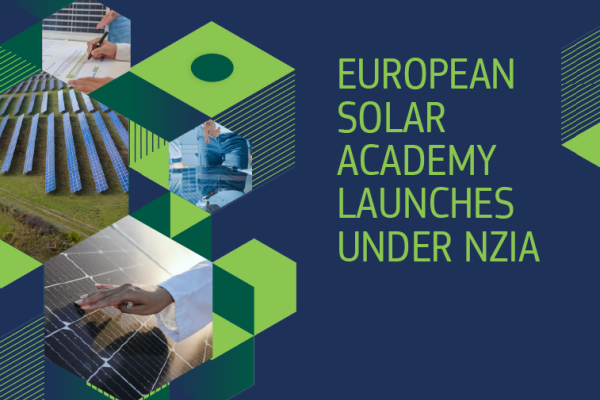 European Solar Academy launches under NZIA banner