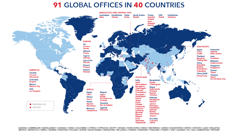 SI-Australia Global Map