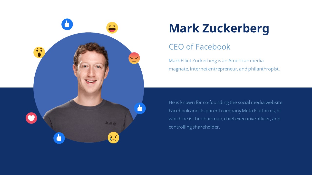 Mark Zuckerberg theme