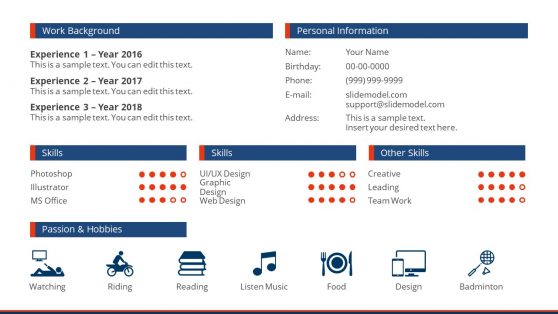 Timeline Qualification PowerPoint Slide