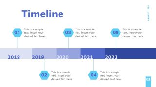 Career Journey Presentation Template Slide