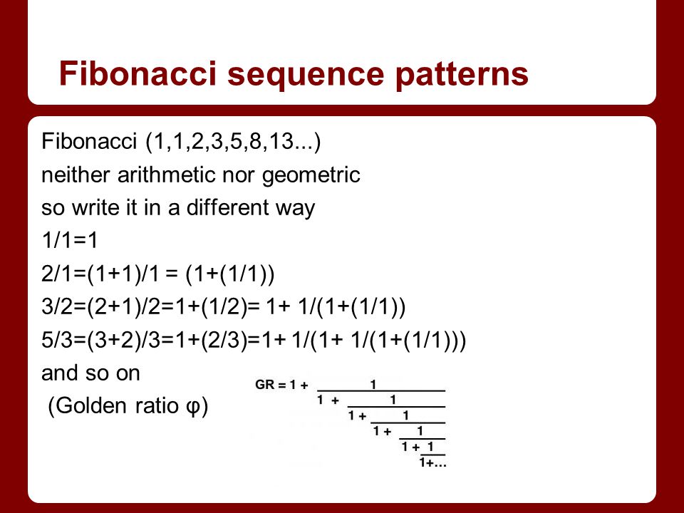 Fibonacci Numbers And Binet Formula An Introduction To Number Theory Ppt Download