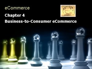 E commerce chapter