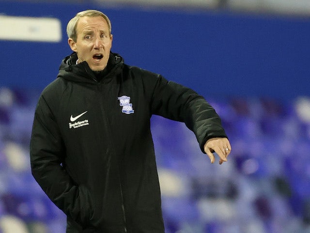 Birmingham City manager Lee Bowyer pictured on March 17, 2021