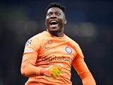 Andre Onana in action for Inter Milan on October 4, 2022