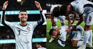 Cristiano Ronaldo gets emotional as he scores his 900th career goal; Watch video