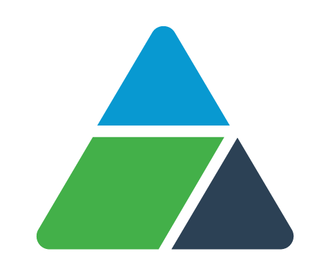 Smarter Balanced Logo Triangle Symbol.