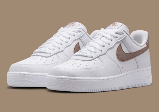 Nike's Run Of Essential Air Force 1s Continues With A "Mink Brown" Colorway