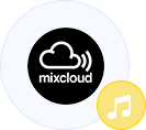 Mixcloud Plays icon