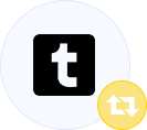 Tumblr Reblogs icon