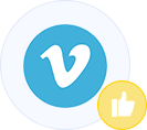 Vimeo Likes icon